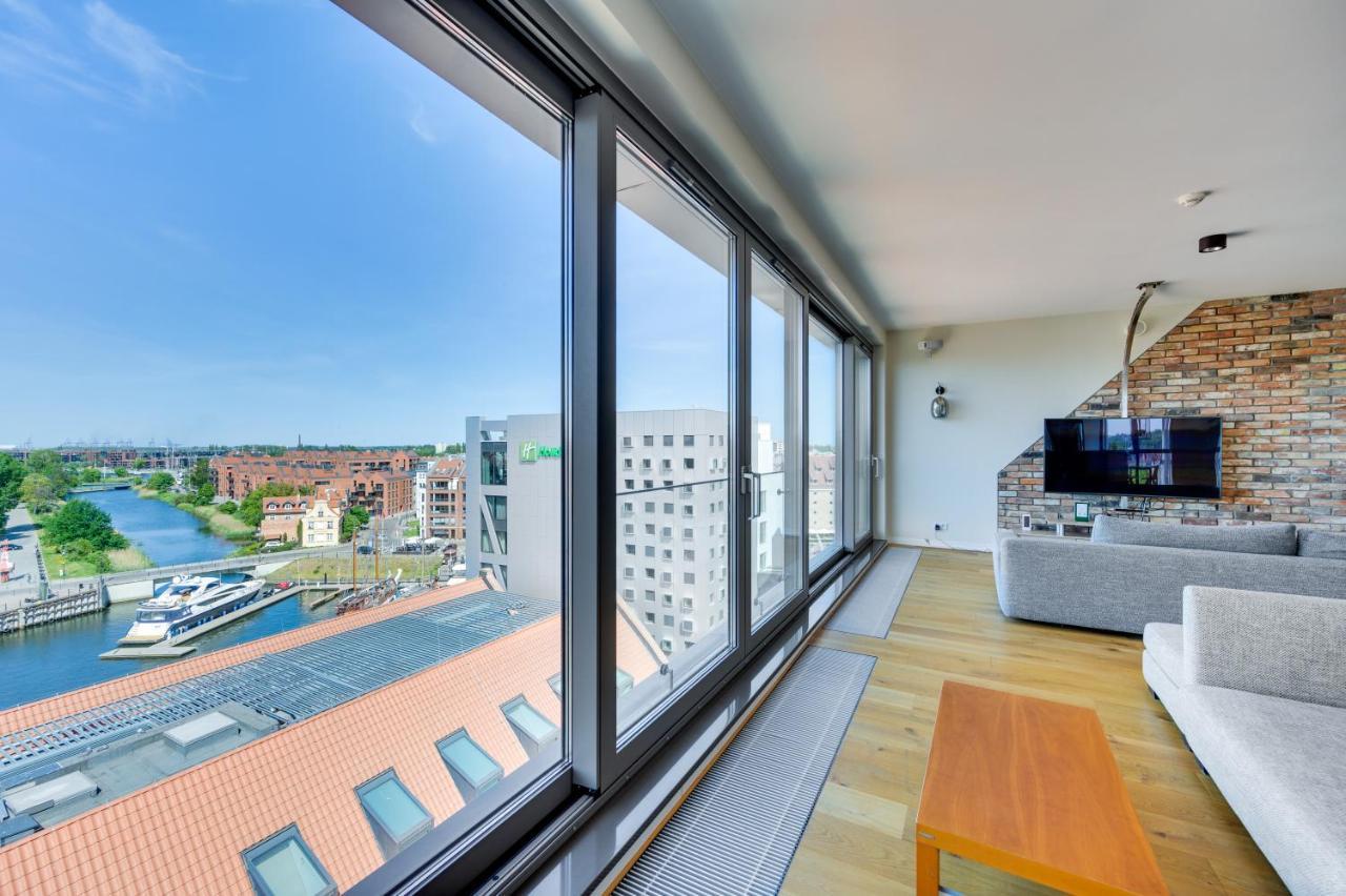 Penthouse Comfort Apartments Granaria 格但斯克 外观 照片