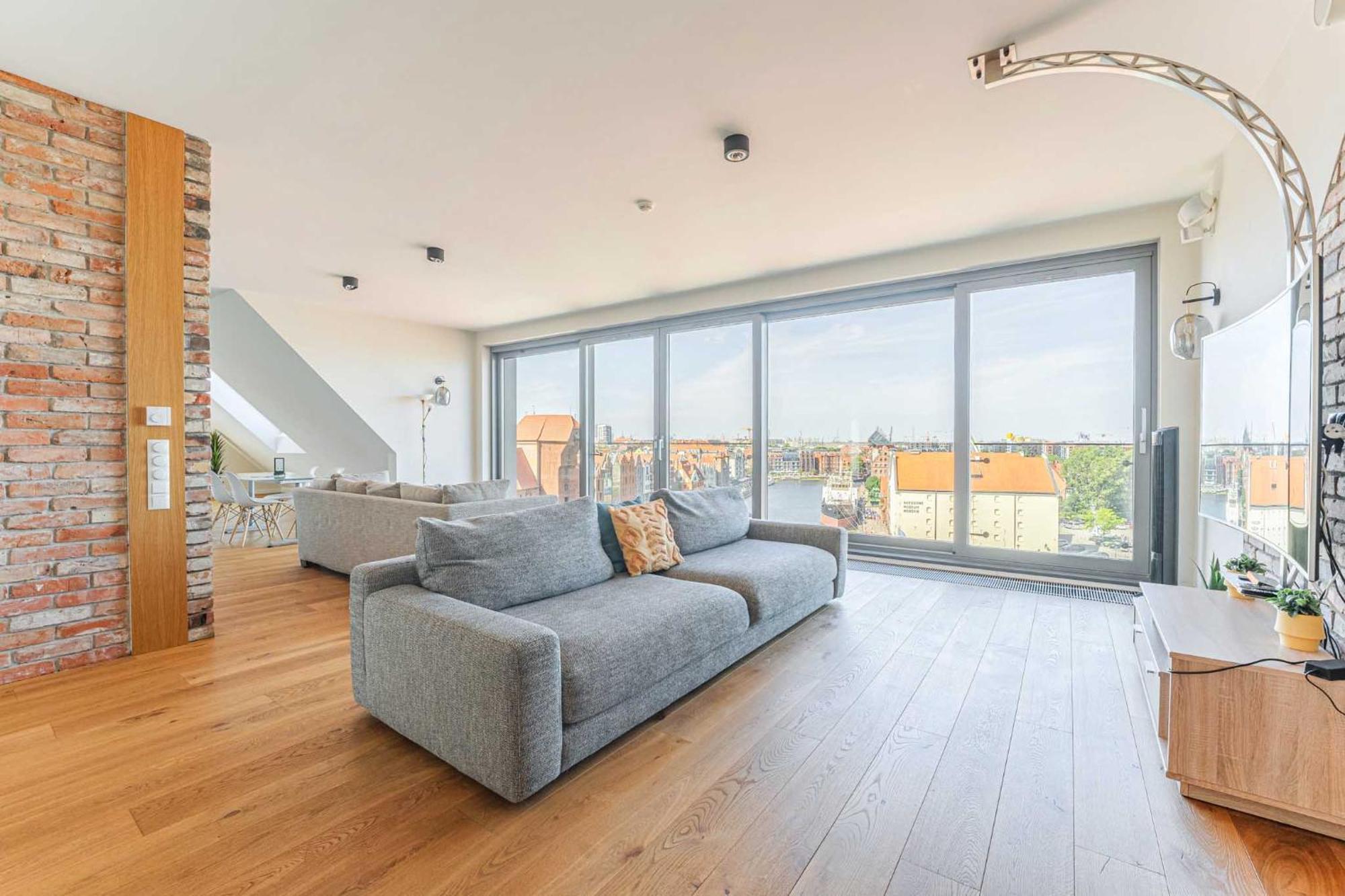 Penthouse Comfort Apartments Granaria 格但斯克 外观 照片